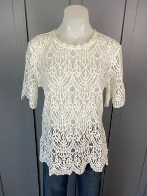 White Decjuba Tops, L