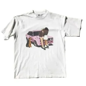 White Graphic T Shirt