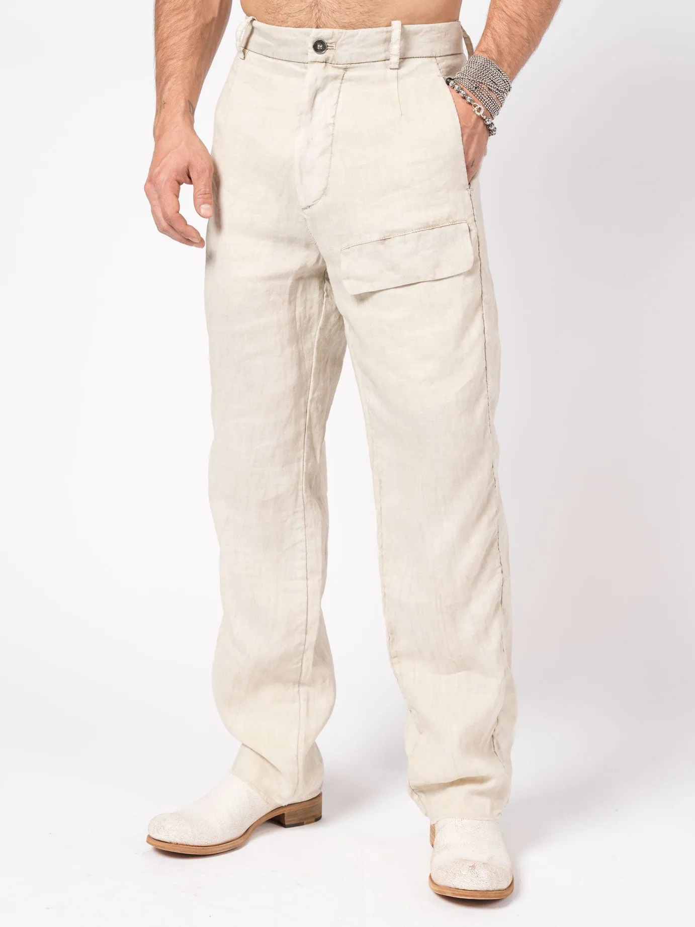 Wide Leg Aviator Pants