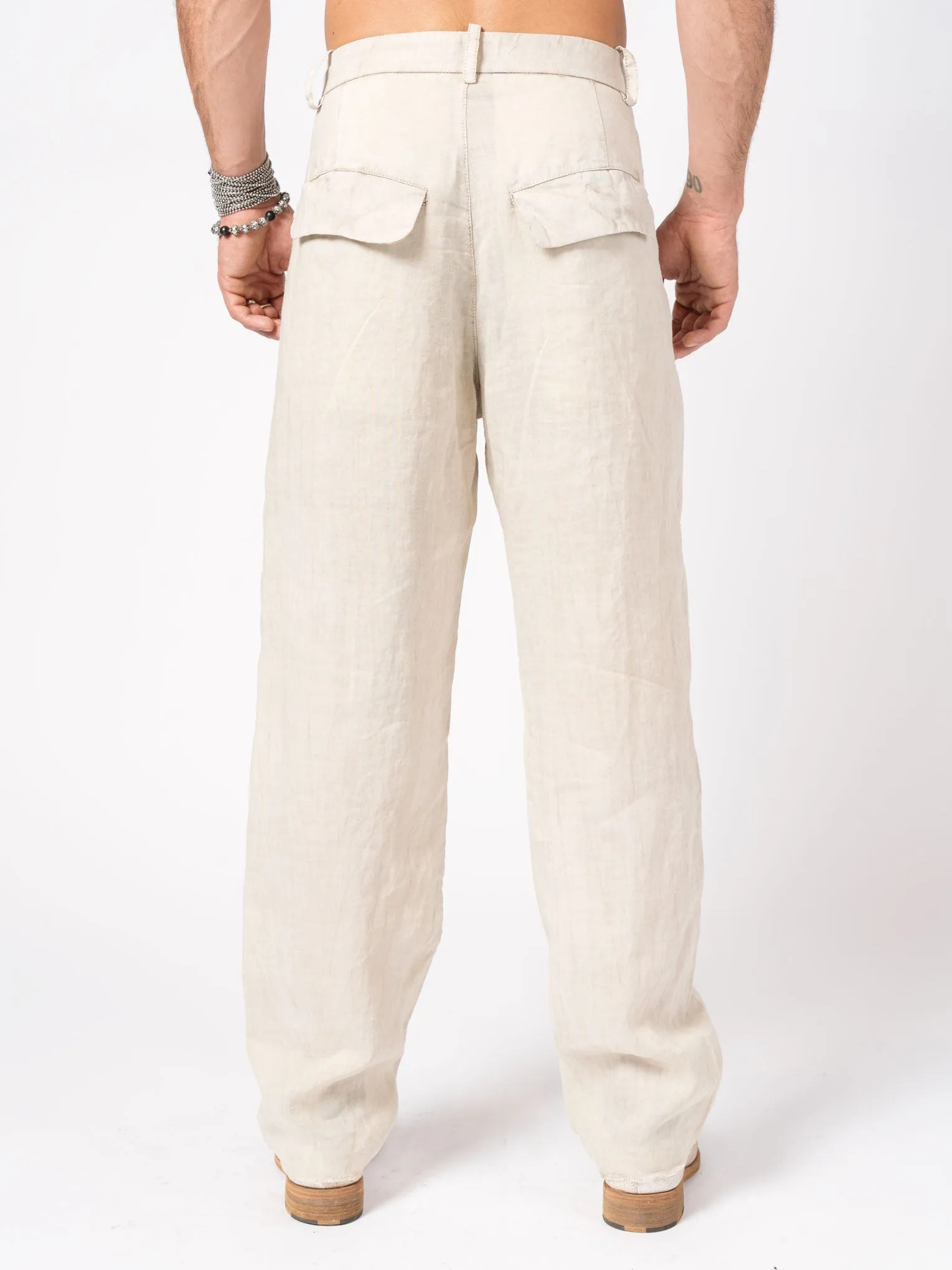 Wide Leg Aviator Pants