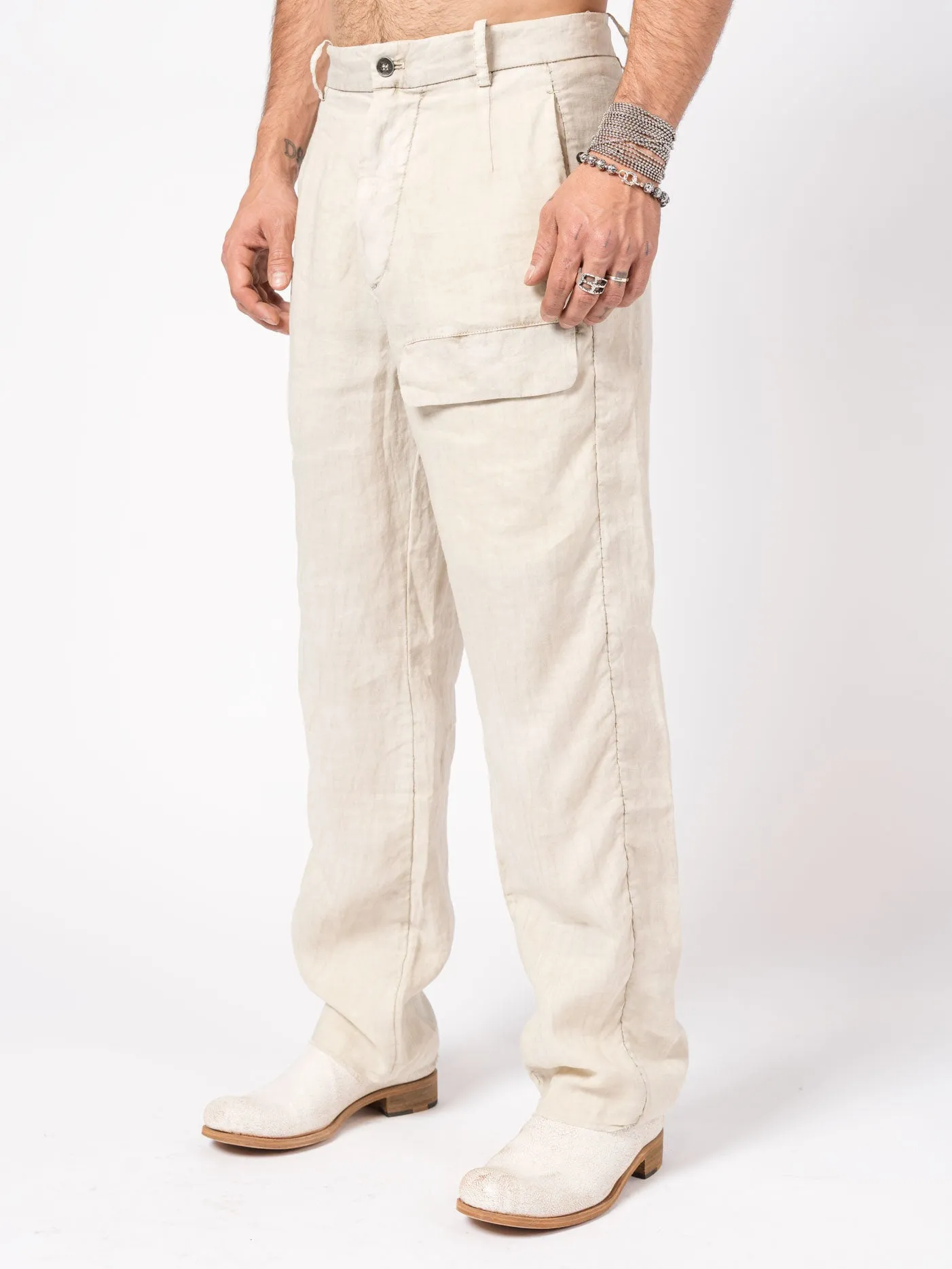 Wide Leg Aviator Pants