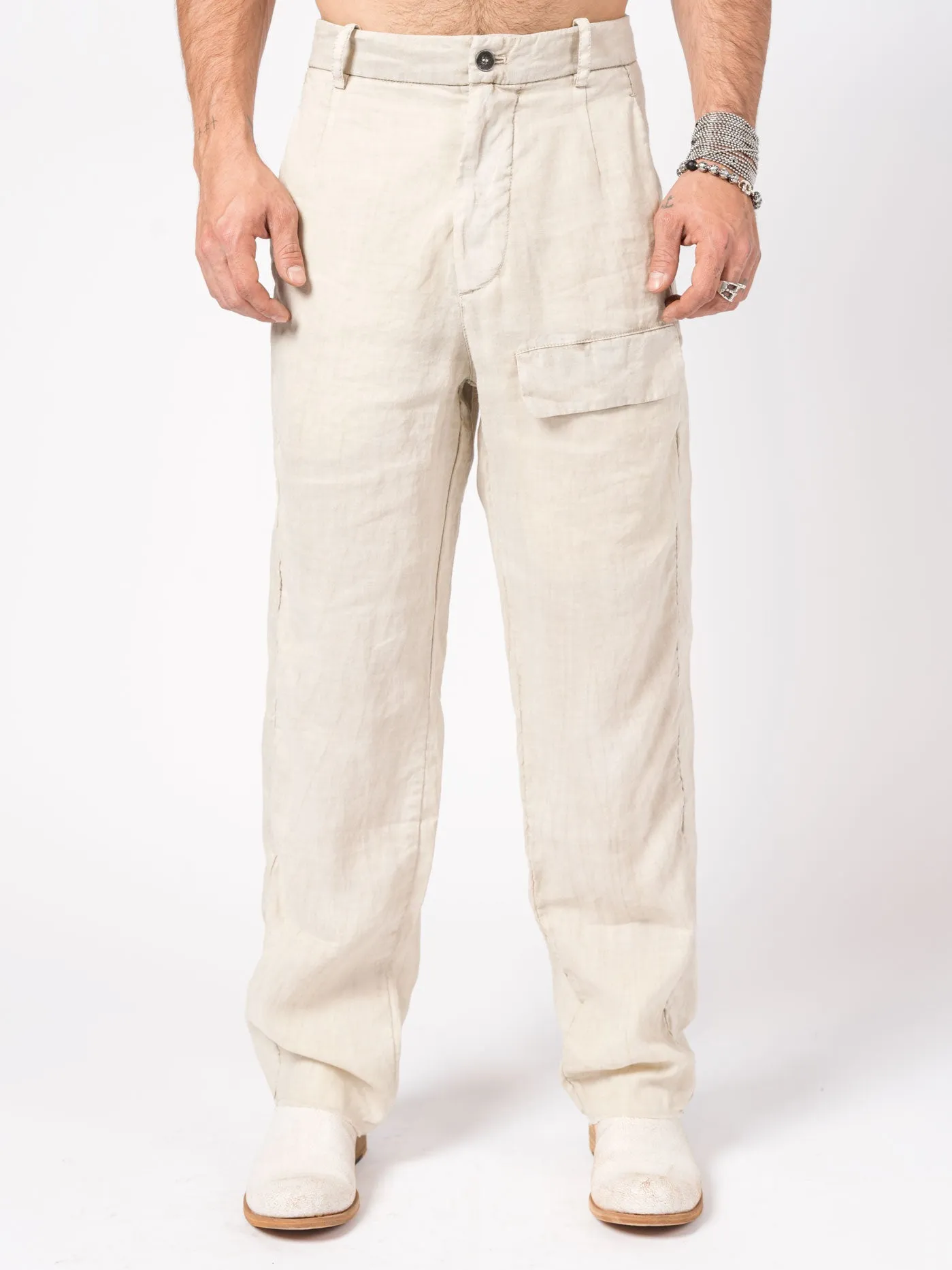 Wide Leg Aviator Pants