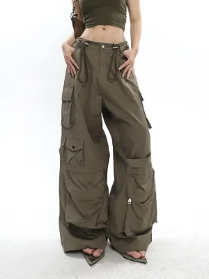 Wide Leg Cargo Pants
