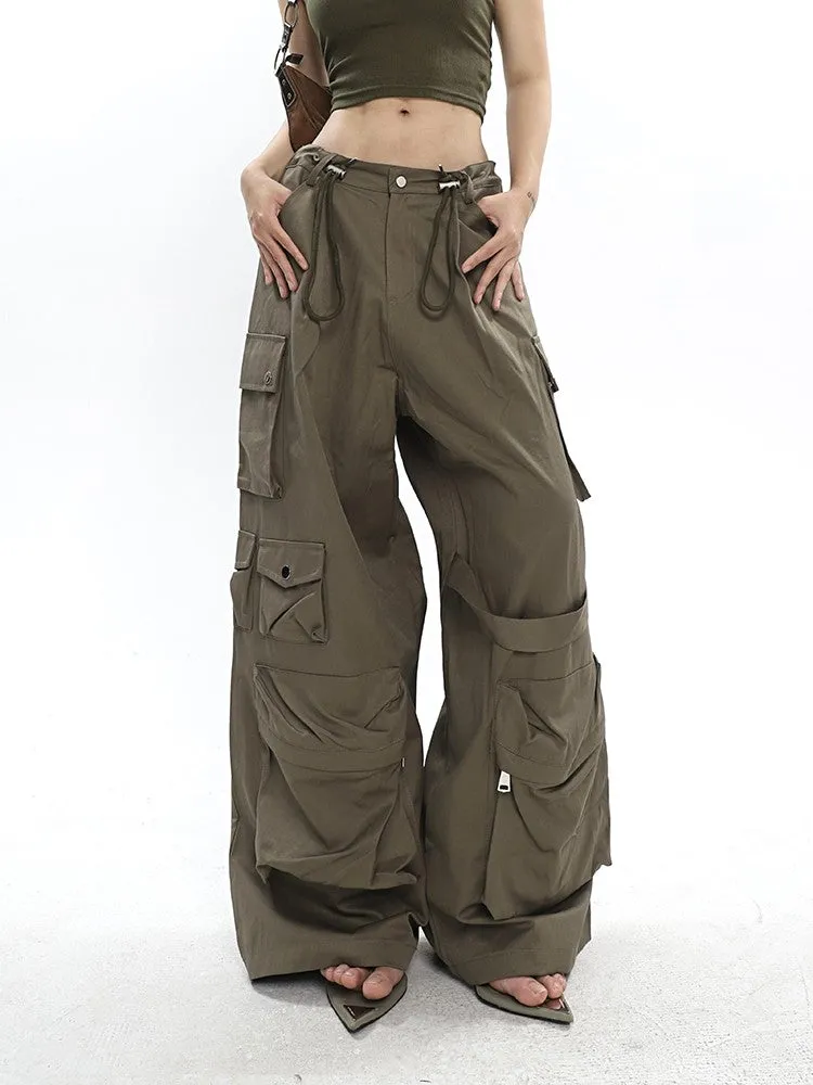 Wide Leg Cargo Pants