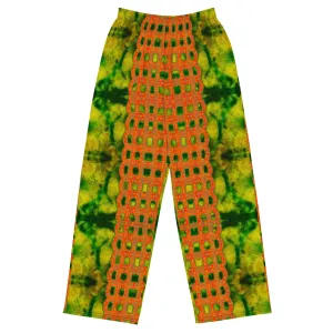 Wide-Leg Pants (Unisex)(Chain Collection) RJSTH@Fabric#3 RJSTHS2022 RJS