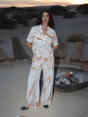 Wide Leg Tie Dye Pants