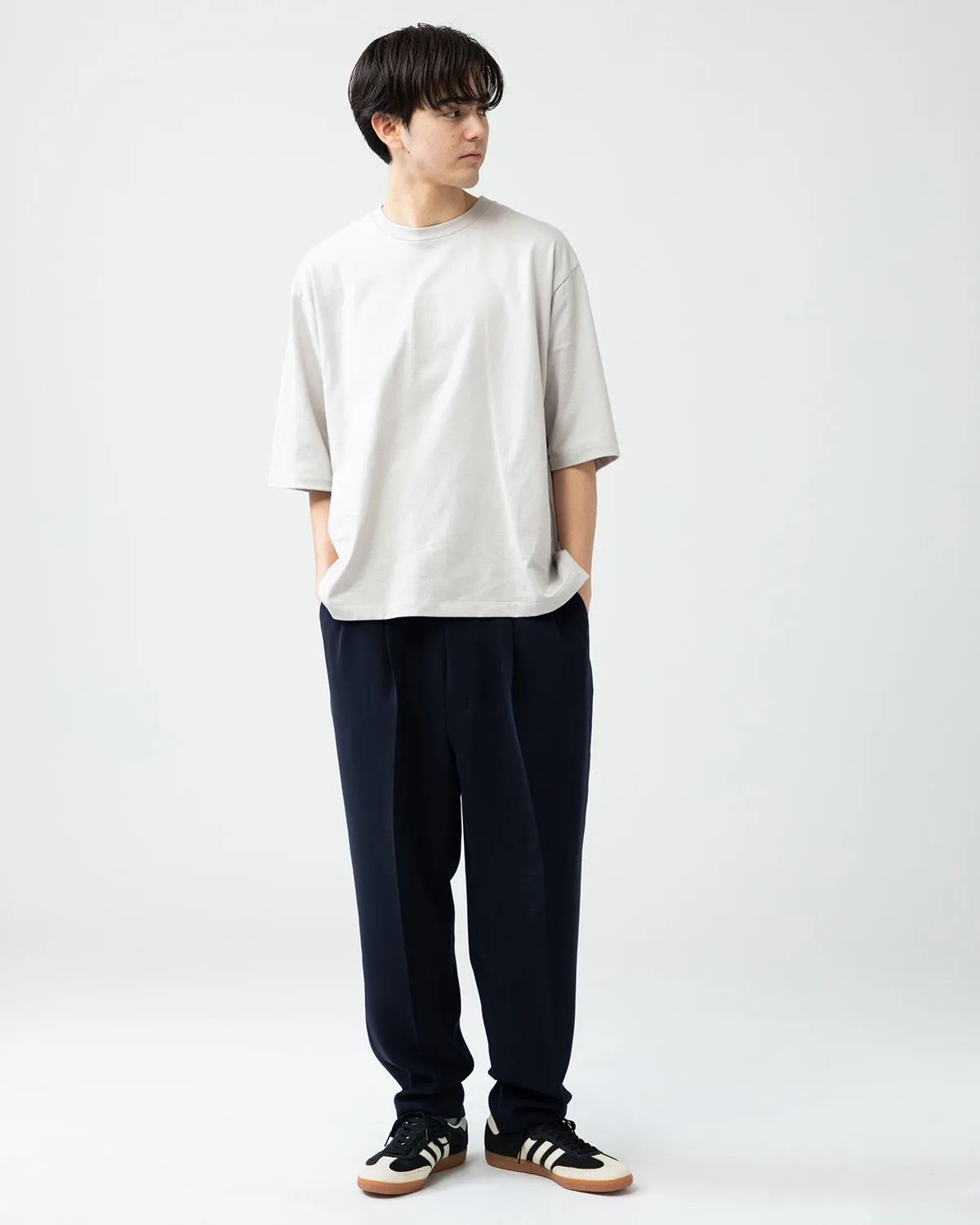 WIDE TAPERED PANTS