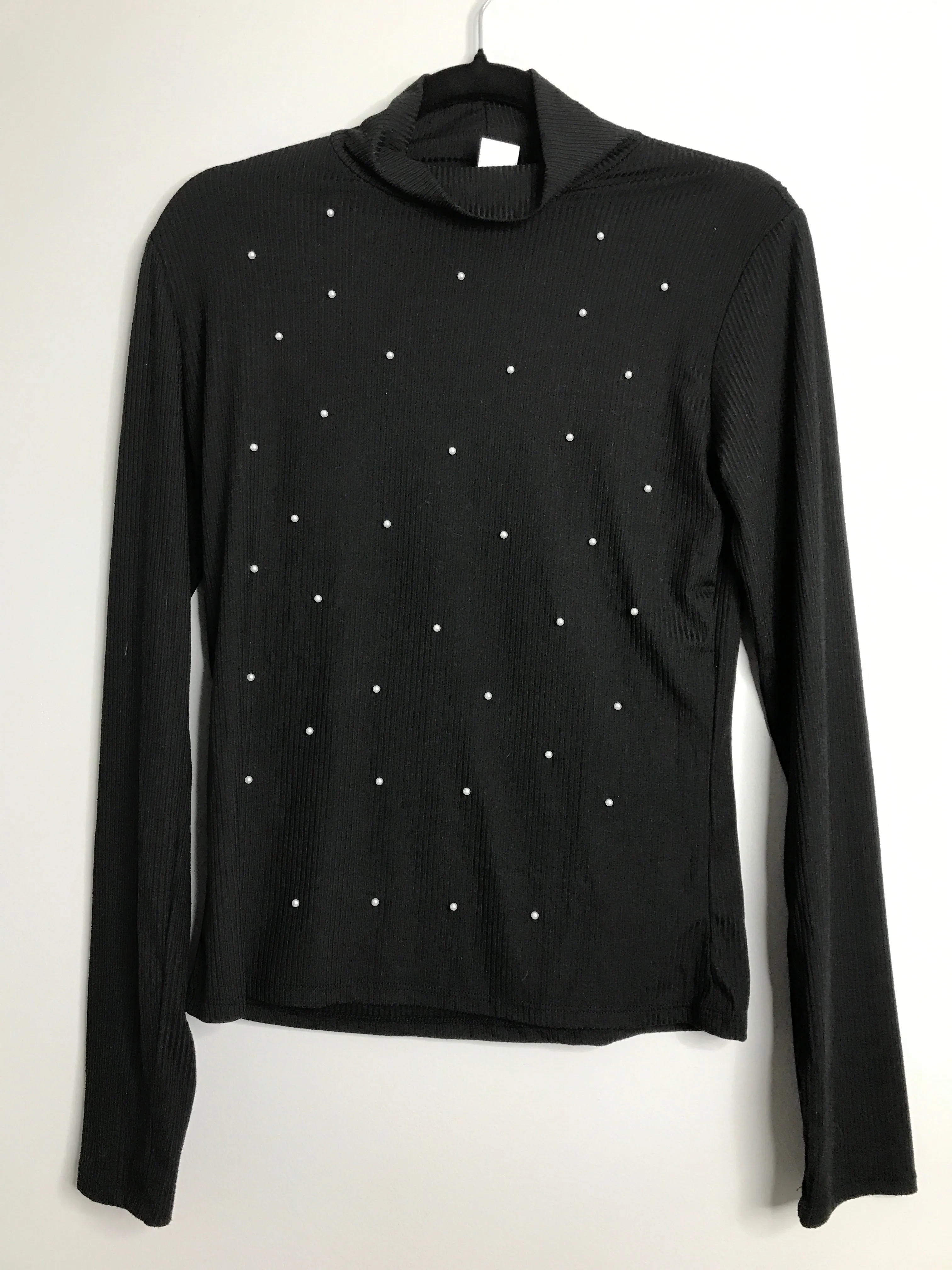 Womens Size Lg Misses Black ana & eve Tops