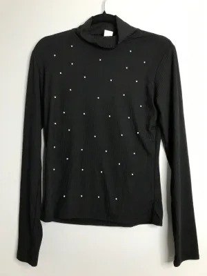 Womens Size Lg Misses Black ana & eve Tops