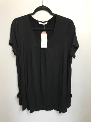 Womens Size Lg Misses Black Ekouaer NWT Tops