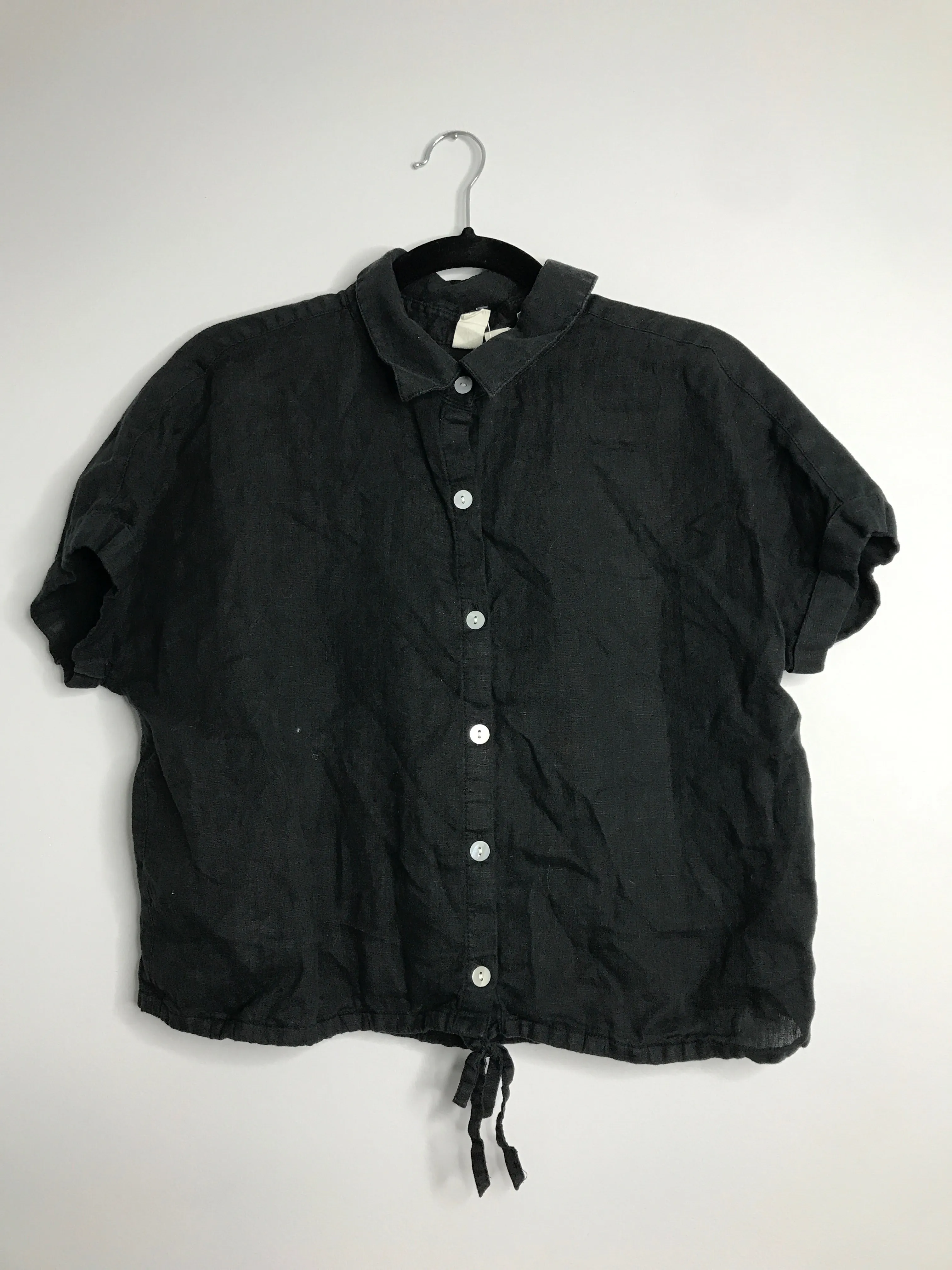 Womens Size Lg Misses Black Joie Tops