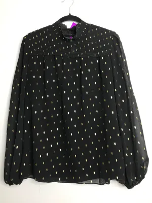 Womens Size Lg Misses Black White House Black Mkt Tops