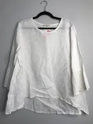 Womens Size Lg Misses White Bryn Walker Tops