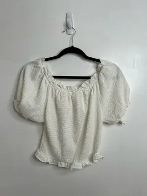 Womens Size Lg Misses White Gee Gee Tops