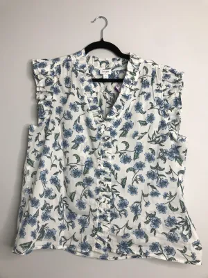 Womens Size Lg Misses White J Crew Tops