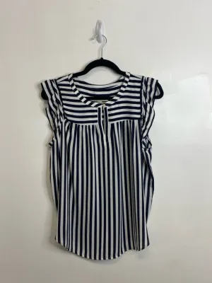 Womens Size Med Misses Black Loft Tops