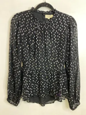 Womens Size Med Misses Black Porridge Tops