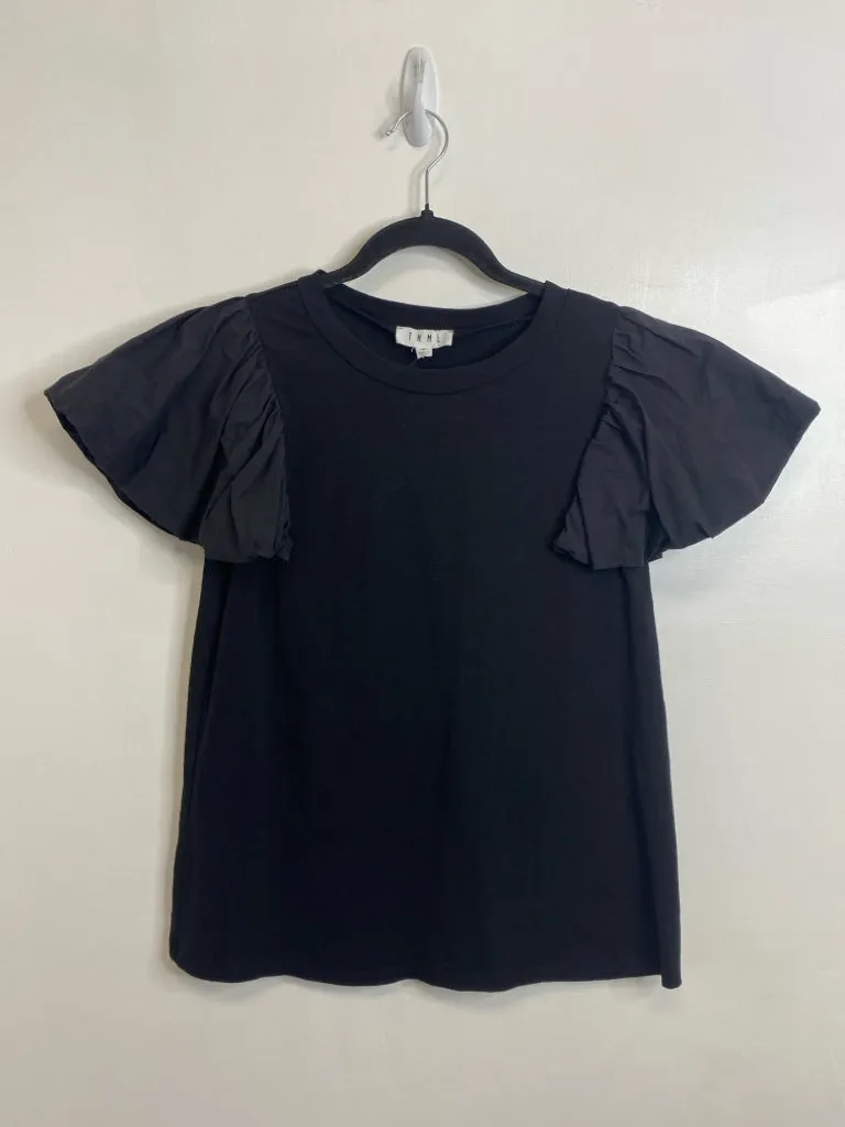 Womens Size Med Misses Black THML Tops