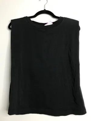Womens Size Sm Misses Black Elliot Lauren Tops