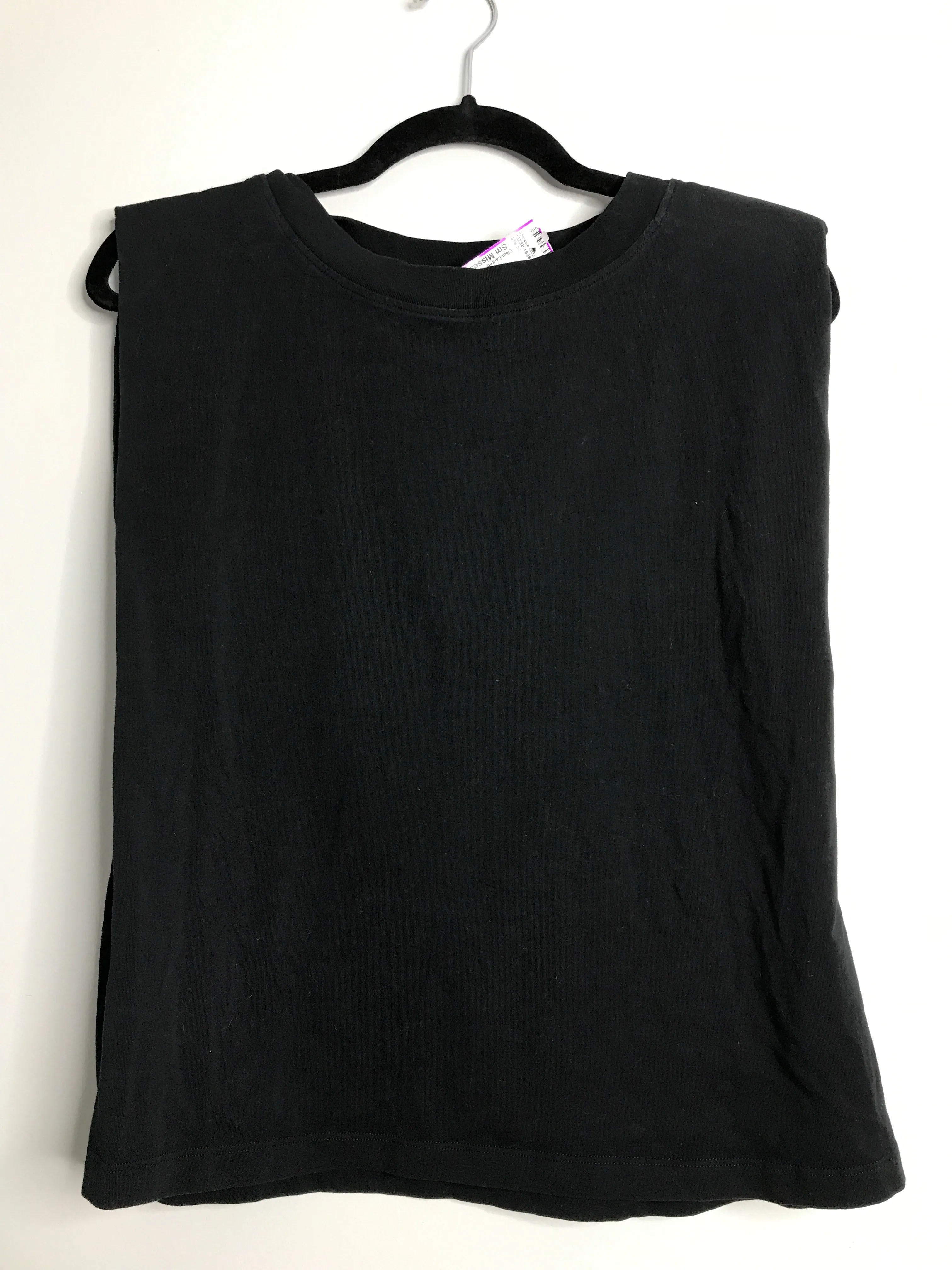 Womens Size Sm Misses Black Elliot Lauren Tops