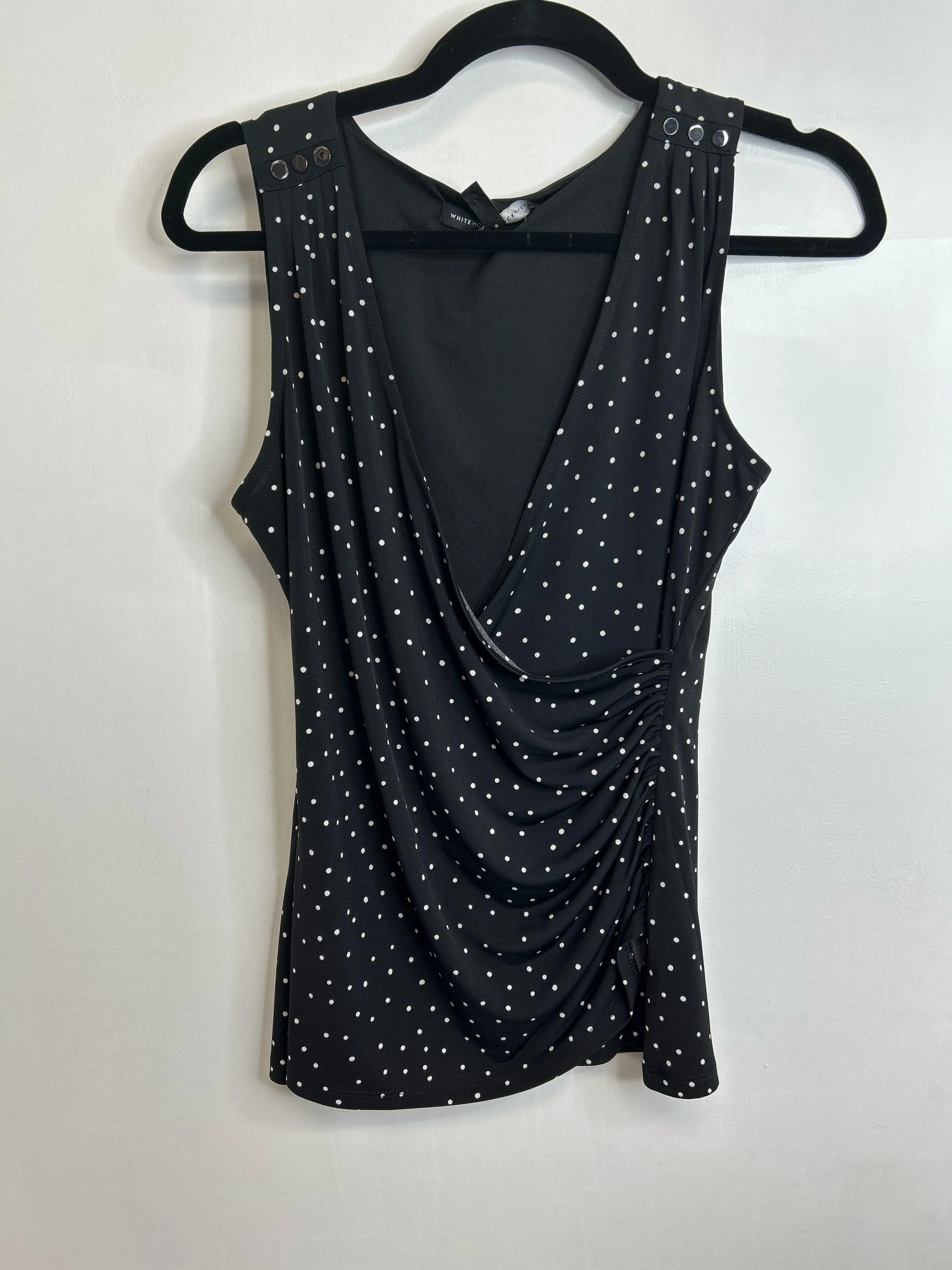 Womens Size Sm Misses Black White House Black Mkt Tops