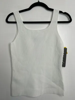 Womens Size Sm Misses White Lysse Tops