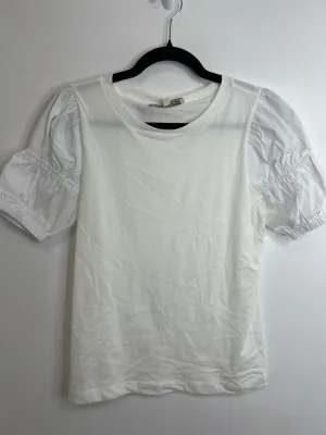 Womens Size XSm Misses White Loft Tops