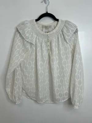 Womens Size XSm Misses White Loft Tops