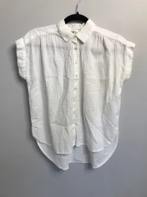 Womens Size XXS Misses White Loft Tops