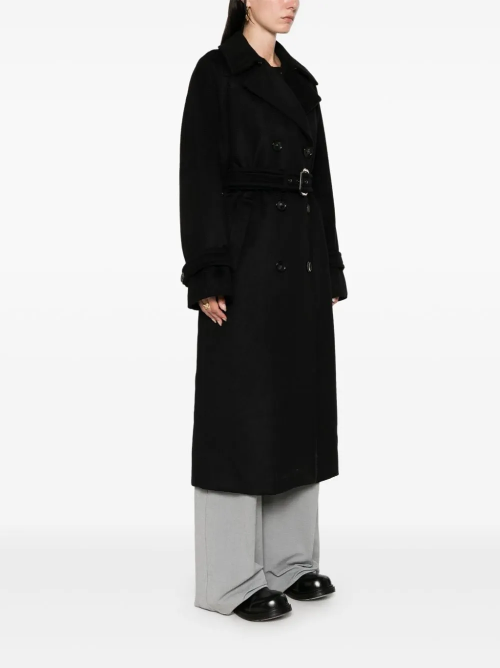 Wool long coat