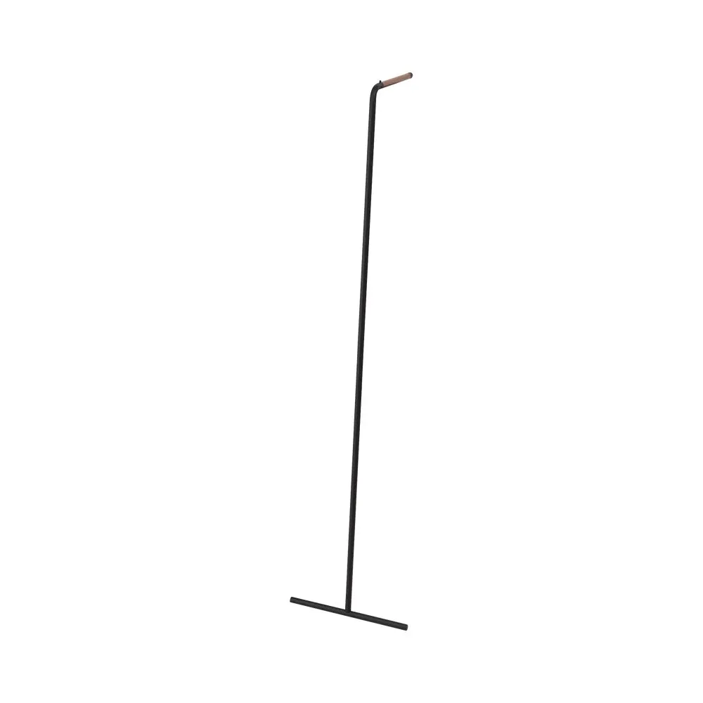 YAMAZAKI Tower Leaning Coat Hanger Rack, Black